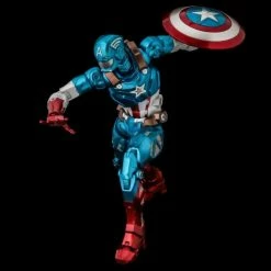 Cheapest ✨ Sentinel Marvel Fighting Armor Captain America Figure ⌛ 23 Sentinel Marvel Fighting Armor Captain America Figure