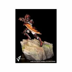 Kinetiquettes Monster Hunter Female Hunter (Rathalos Armor) 1/10 Scale Statue