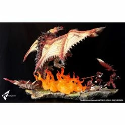 Kinetiquettes Monster Hunter Rathalos Fiery Bundle 1/10 Scale Diorama Set