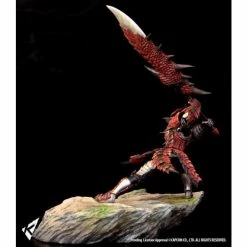 Kinetiquettes Monster Hunter Rathalos Male Hunter 1/10 Scale Statue