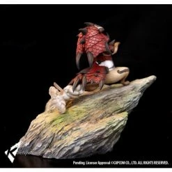 Kinetiquettes Monster Hunter Rathalos Palico 1/10 Scale Statue
