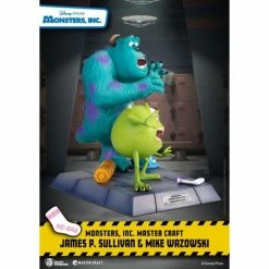 Beast Kingdom Monsters Inc. Master Craft MC-042 James P. Sullivan & Mike Wazowski Statue