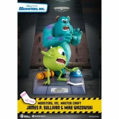 Beast Kingdom Monsters Inc. Master Craft MC-042 James P. Sullivan & Mike Wazowski Statue