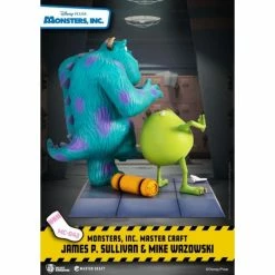 Beast Kingdom Monsters Inc. Master Craft MC-042 James P. Sullivan & Mike Wazowski Statue