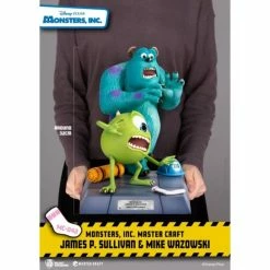 Beast Kingdom Monsters Inc. Master Craft MC-042 James P. Sullivan & Mike Wazowski Statue