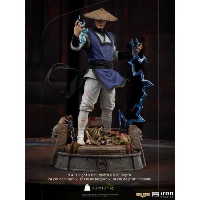 Best Pirce π Iron Studios Mortal Kombat II Raiden 1/10 Art Scale Statue β€οΈ 6 Iron Studios Mortal Kombat II Raiden 1/10 Art Scale Statue