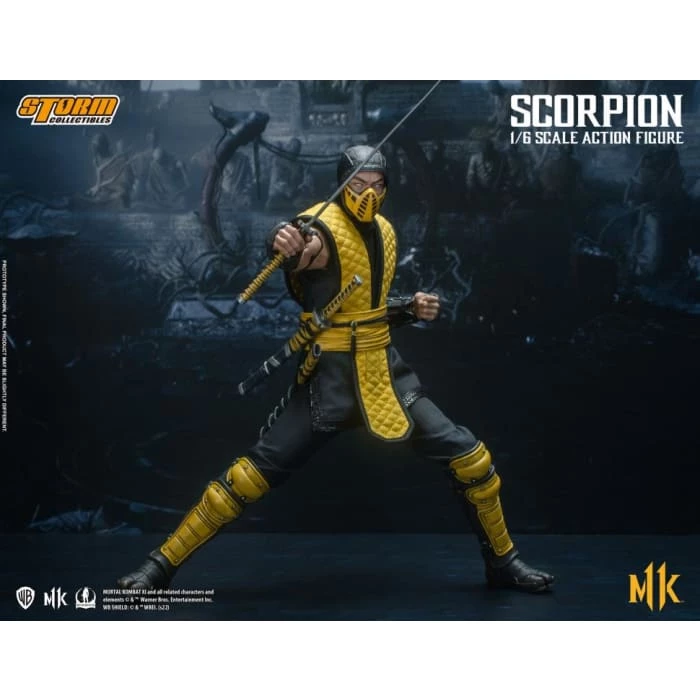 Best Sale ๐ Storm Collectibles Mortal Kombat XI Scorpion 1/6 Scale Figure ๐ฅฐ 9 Storm Collectibles Mortal Kombat XI Scorpion 1/6 Scale Figure