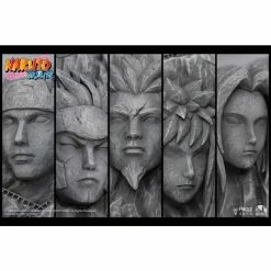 Infinity Studio Naruto: Shippuden Hokage Rock (Gray Ver.) 3D Art Frame