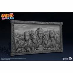 Infinity Studio Naruto: Shippuden Hokage Rock (Gray Ver.) 3D Art Frame
