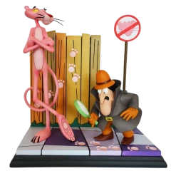 Hollywood Collectibles Group Pink Panther & The Inspector Statue