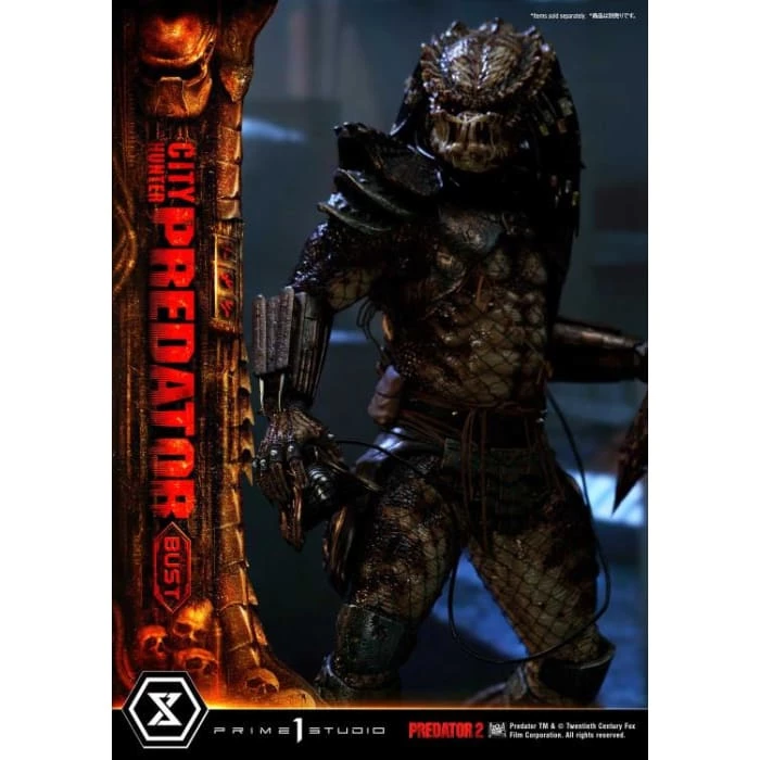 Hot Sale ๐ Prime 1 Studio Predator 2 City Hunter Predator 1/3 Scale Premium Bust ๐ 18 Prime 1 Studio Predator 2 City Hunter Predator 1/3 Scale Premium Bust