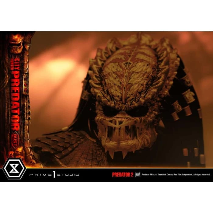 Hot Sale ๐ Prime 1 Studio Predator 2 City Hunter Predator 1/3 Scale Premium Bust ๐ 19 Prime 1 Studio Predator 2 City Hunter Predator 1/3 Scale Premium Bust