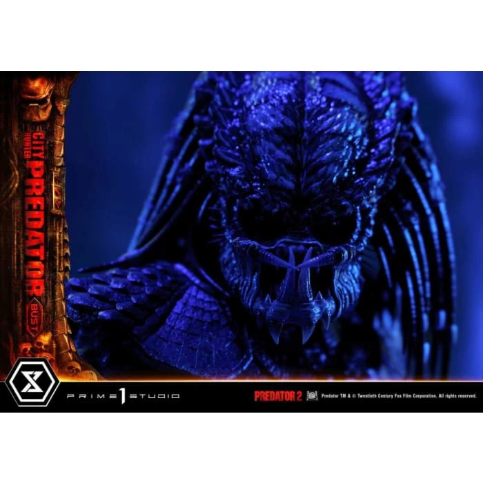 Hot Sale ๐ Prime 1 Studio Predator 2 City Hunter Predator 1/3 Scale Premium Bust ๐ 20 Prime 1 Studio Predator 2 City Hunter Predator 1/3 Scale Premium Bust
