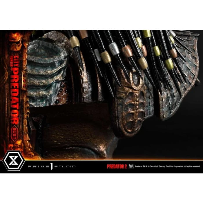 Hot Sale ๐ Prime 1 Studio Predator 2 City Hunter Predator 1/3 Scale Premium Bust ๐ 31 Prime 1 Studio Predator 2 City Hunter Predator 1/3 Scale Premium Bust