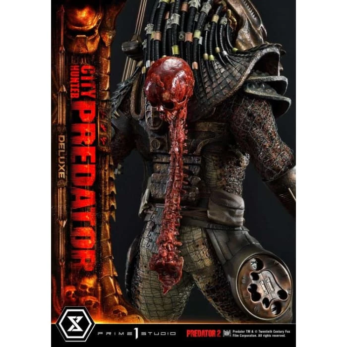 Hot Sale 😍 Prime 1 Studio Predator 2 Museum Masterline City Hunter Predator Ultimate 1/3 Scale Statue (With Bonus) ❤️ 37 Prime 1 Studio Predator 2 Museum Masterline City Hunter Predator Ultimate 1/3 Scale Statue (With Bonus)