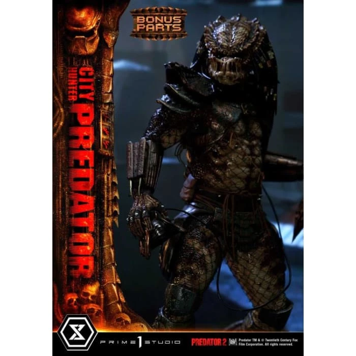 Hot Sale 😍 Prime 1 Studio Predator 2 Museum Masterline City Hunter Predator Ultimate 1/3 Scale Statue (With Bonus) ❤️ 63 Prime 1 Studio Predator 2 Museum Masterline City Hunter Predator Ultimate 1/3 Scale Statue (With Bonus)