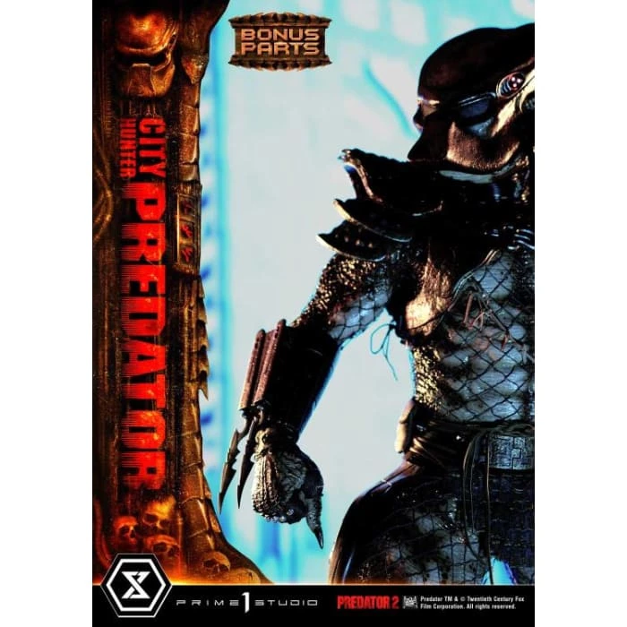 Hot Sale 😍 Prime 1 Studio Predator 2 Museum Masterline City Hunter Predator Ultimate 1/3 Scale Statue (With Bonus) ❤️ 65 Prime 1 Studio Predator 2 Museum Masterline City Hunter Predator Ultimate 1/3 Scale Statue (With Bonus)