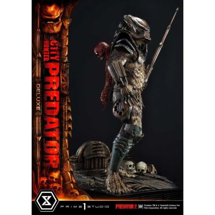 Hot Sale 😍 Prime 1 Studio Predator 2 Museum Masterline City Hunter Predator Ultimate 1/3 Scale Statue (With Bonus) ❤️ 10 Prime 1 Studio Predator 2 Museum Masterline City Hunter Predator Ultimate 1/3 Scale Statue (With Bonus)