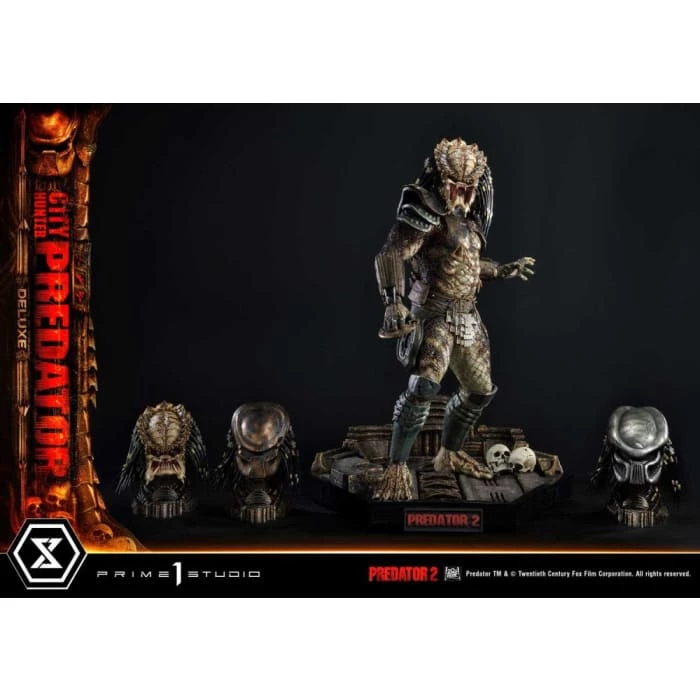 Hot Sale 😍 Prime 1 Studio Predator 2 Museum Masterline City Hunter Predator Ultimate 1/3 Scale Statue (With Bonus) ❤️ 26 Prime 1 Studio Predator 2 Museum Masterline City Hunter Predator Ultimate 1/3 Scale Statue (With Bonus)