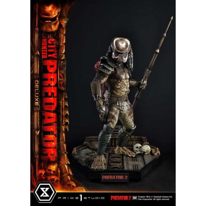 Hot Sale 😍 Prime 1 Studio Predator 2 Museum Masterline City Hunter Predator Ultimate 1/3 Scale Statue (With Bonus) ❤️ 14 Prime 1 Studio Predator 2 Museum Masterline City Hunter Predator Ultimate 1/3 Scale Statue (With Bonus)