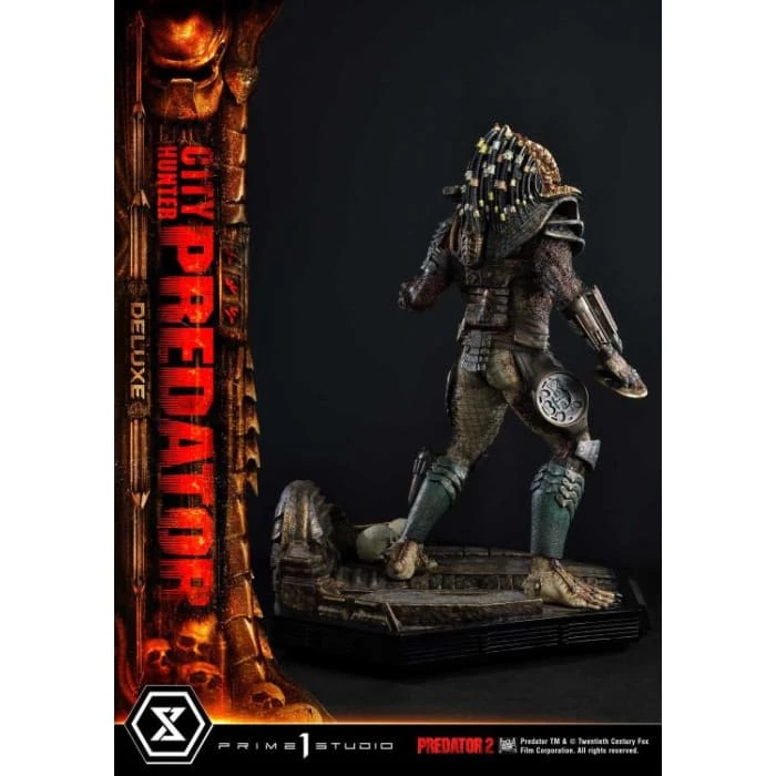 Hot Sale 😍 Prime 1 Studio Predator 2 Museum Masterline City Hunter Predator Ultimate 1/3 Scale Statue (With Bonus) ❤️ 7 Prime 1 Studio Predator 2 Museum Masterline City Hunter Predator Ultimate 1/3 Scale Statue (With Bonus)