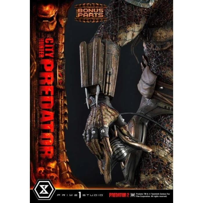 Hot Sale 😍 Prime 1 Studio Predator 2 Museum Masterline City Hunter Predator Ultimate 1/3 Scale Statue (With Bonus) ❤️ 29 Prime 1 Studio Predator 2 Museum Masterline City Hunter Predator Ultimate 1/3 Scale Statue (With Bonus)