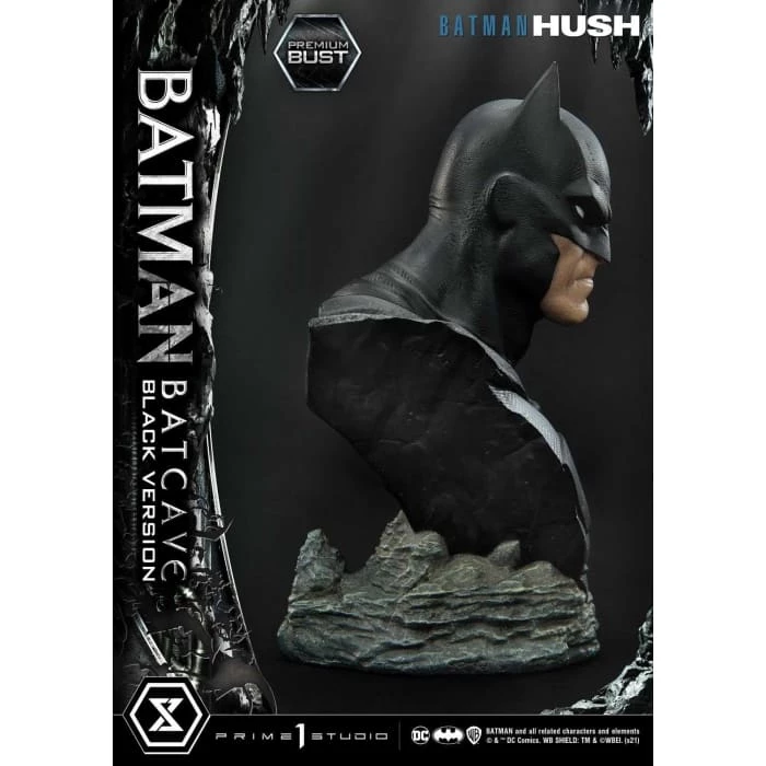New ✨ Prime One Studio Premium Bust Batman: Hush (Comics) Batman Batcave Black Version ✨ 9 Prime One Studio Premium Bust Batman: Hush (Comics) Batman Batcave Black Version