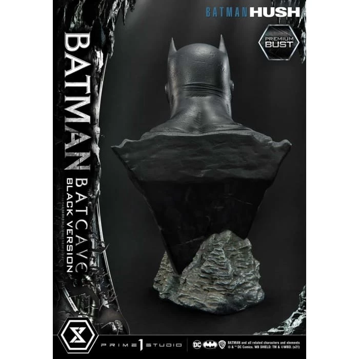 New ✨ Prime One Studio Premium Bust Batman: Hush (Comics) Batman Batcave Black Version ✨ 8 Prime One Studio Premium Bust Batman: Hush (Comics) Batman Batcave Black Version