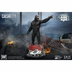 X-Plus Movies / TV Rise Of The Planet Of The Apes Caesar (2.0 Deluxe Ver.) 1/6 Scale Statue