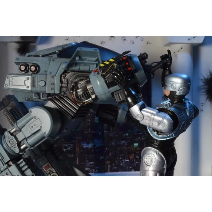 Discount ⌛ NECA RoboCop ED-209 10" Figure With Sound ❤️ 6 NECA RoboCop ED-209 10" Figure With Sound
