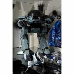 Discount ⌛ NECA RoboCop ED-209 10" Figure With Sound ❤️ 10 NECA RoboCop ED-209 10