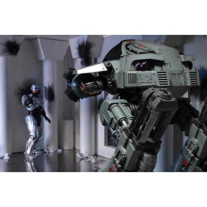 Discount ⌛ NECA RoboCop ED-209 10" Figure With Sound ❤️ 7 NECA RoboCop ED-209 10" Figure With Sound
