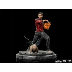 Iron Studios Shang-Chi And The Legend Of The Ten Rings BDS Shang-Chi & Morris 1/10 Art Scale Statue