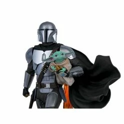 Diamond Select Toys Star Wars Milestones The Mandalorian & The Child Statue