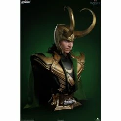 Queen Studios Marvel The Avengers Loki (2.0) Life-Size Bust
