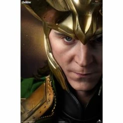 Queen Studios Marvel The Avengers Loki (2.0) Life-Size Bust