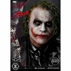 Prime One Studio Prime 1 Studio The Dark Knight Museum Masterline The Joker 1/3 Scale Bust