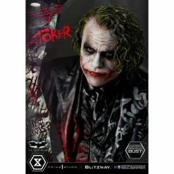 Prime One Studio Prime 1 Studio The Dark Knight Museum Masterline The Joker 1/3 Scale Bust