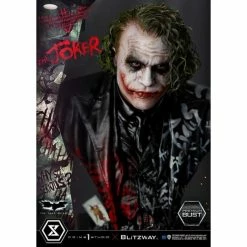 Prime One Studio Prime 1 Studio The Dark Knight Museum Masterline The Joker 1/3 Scale Bust