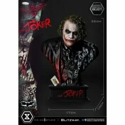 Prime One Studio Prime 1 Studio The Dark Knight Museum Masterline The Joker 1/3 Scale Bust