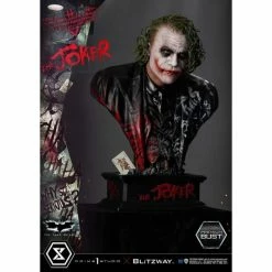 Prime One Studio Prime 1 Studio The Dark Knight Museum Masterline The Joker 1/3 Scale Bust