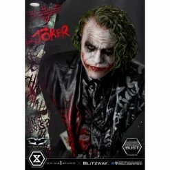 Prime One Studio Prime 1 Studio The Dark Knight Museum Masterline The Joker 1/3 Scale Bust