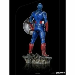 Iron Studios The Infinity Saga BDS Captain America (Battle Of New York) 1/10 Art Scale Statue