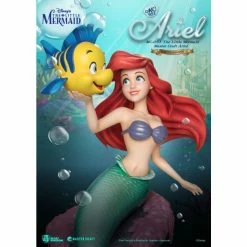 Beast Kingdom The Little Mermaid Master Craft MC-051 Ariel And Flounder Statue