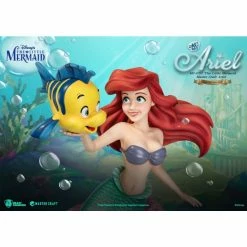 Beast Kingdom The Little Mermaid Master Craft MC-051 Ariel And Flounder Statue