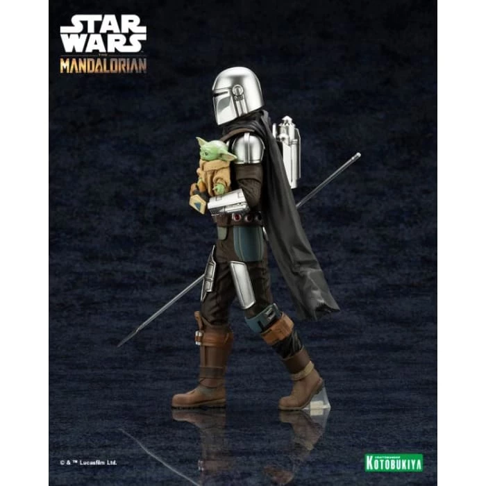 Hot Sale ๐ Kotobukiya The Mandalorian ArtFX+ The Mandalorian & Grogu With Beskar Staff Statue ๐ 10 Kotobukiya The Mandalorian ArtFX+ The Mandalorian & Grogu With Beskar Staff Statue