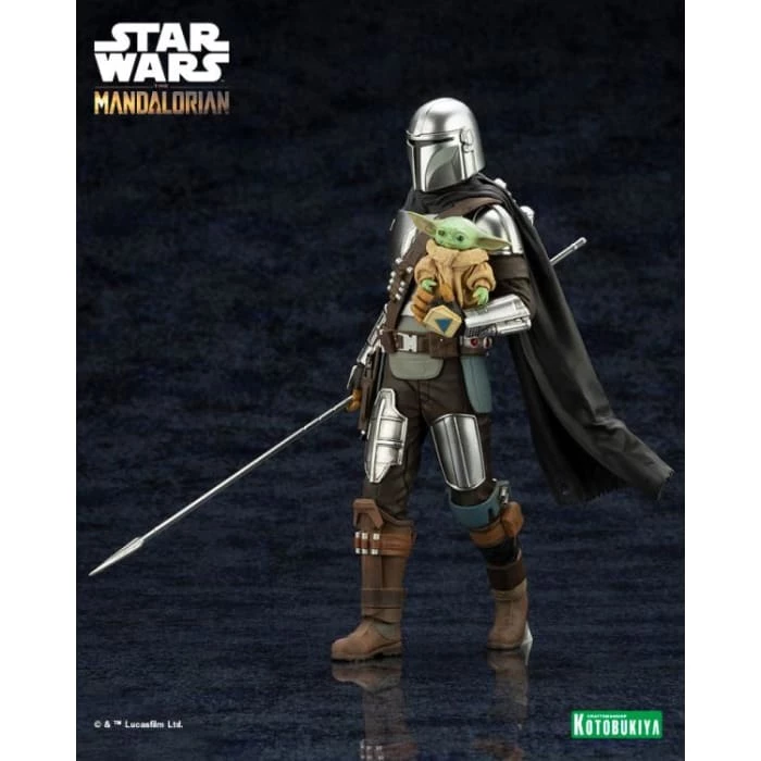 Hot Sale ๐ Kotobukiya The Mandalorian ArtFX+ The Mandalorian & Grogu With Beskar Staff Statue ๐ 11 Kotobukiya The Mandalorian ArtFX+ The Mandalorian & Grogu With Beskar Staff Statue