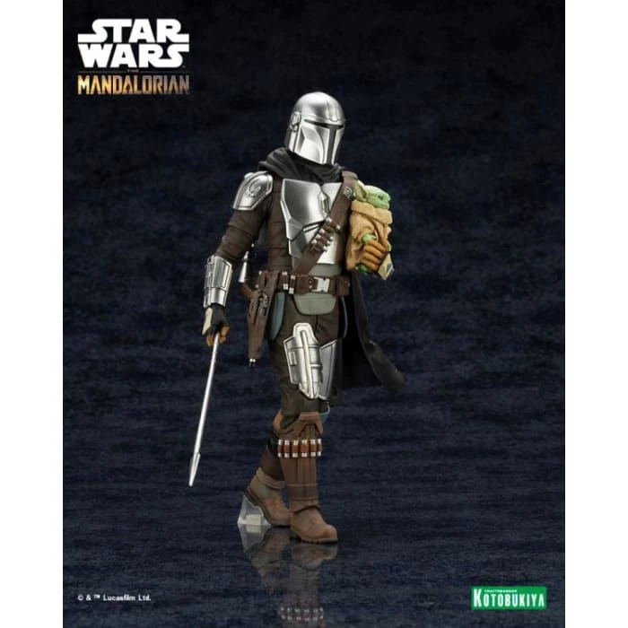 Hot Sale ๐ Kotobukiya The Mandalorian ArtFX+ The Mandalorian & Grogu With Beskar Staff Statue ๐ 5 Kotobukiya The Mandalorian ArtFX+ The Mandalorian & Grogu With Beskar Staff Statue