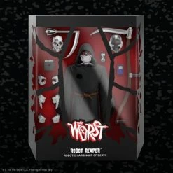 New π€© Super7 Sci Fi / Horror The Worst Ultimates Robot Reaper β€οΈ 10 Super7 Sci Fi / Horror The Worst Ultimates Robot Reaper