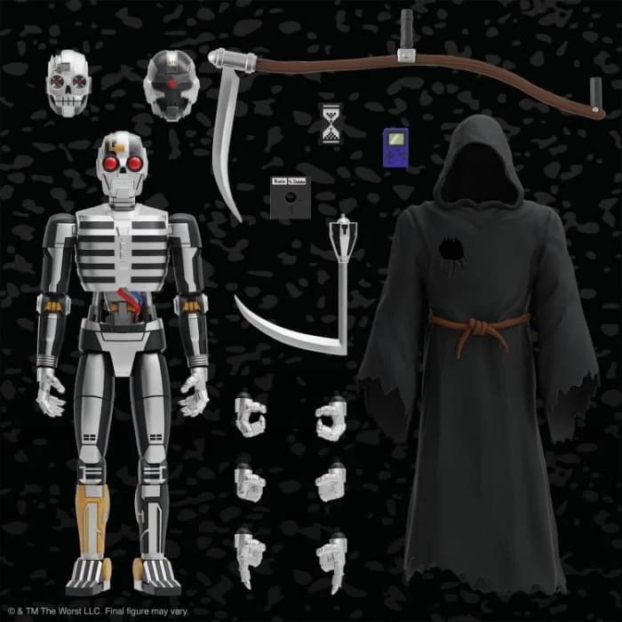 New π€© Super7 Sci Fi / Horror The Worst Ultimates Robot Reaper β€οΈ 5 Super7 Sci Fi / Horror The Worst Ultimates Robot Reaper